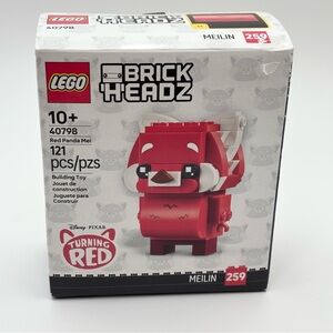 LEGO Turning Red BrickHeadz‎ Disney Red Panda Mei Set # 40798 Sealed/Unopened